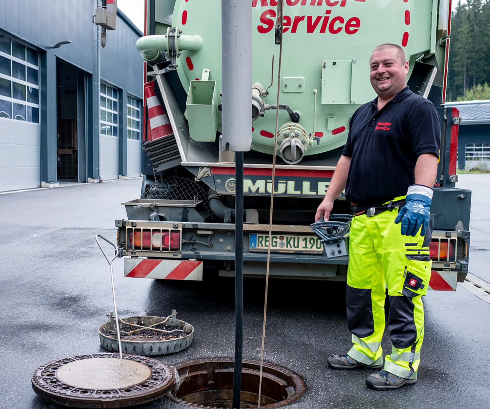 Kanalreinigung in Schirmitz für freie Kanäle